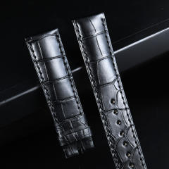 Alligator strap For Omega De Ville 41mm