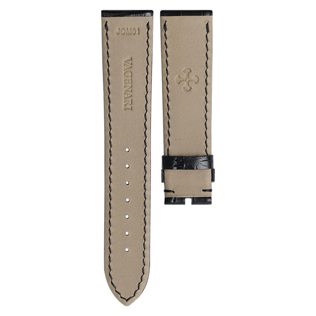 Alligator strap For Omega De Ville 41mm