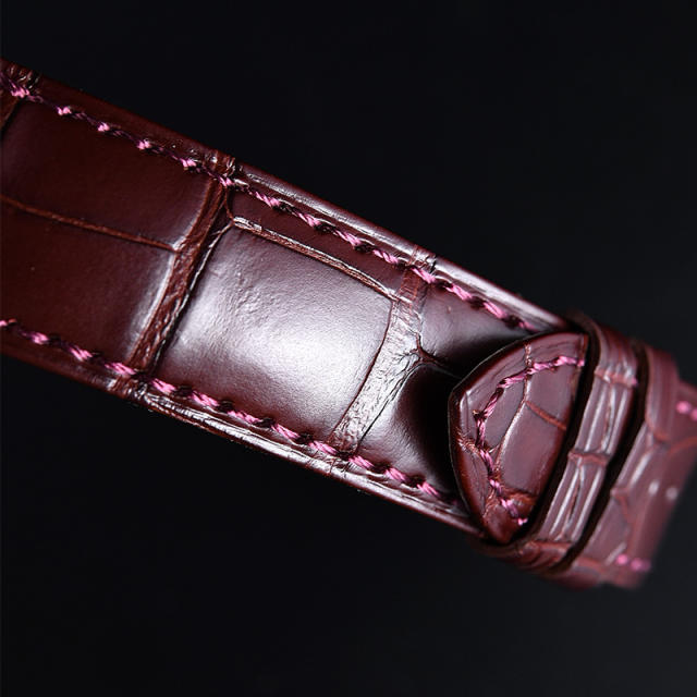 Alligator strap For Omega De Ville 41mm