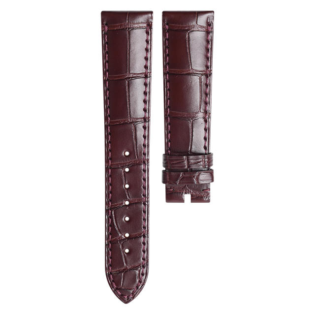 Alligator strap For Omega De Ville 41mm