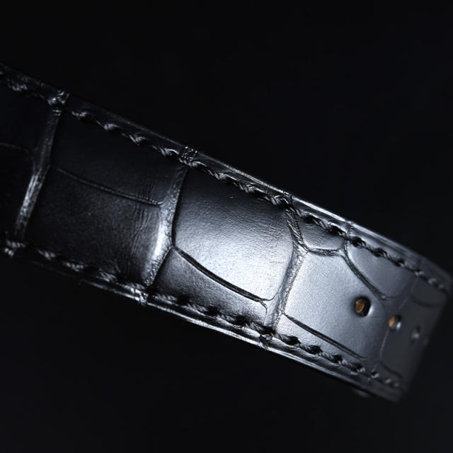 Alligator strap For Omega De Ville 41mm