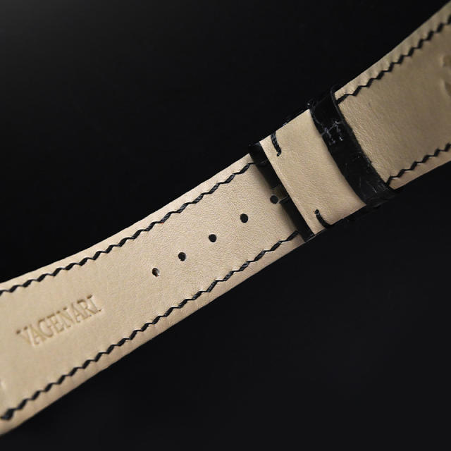 Alligator strap For Omega De Ville 41mm