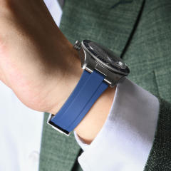 【Endlink+Rubber strap+Folding clasp】Rubber strap for Tudor 1958 steel casing 39mm