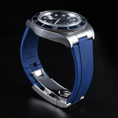 【Endlink+Rubber strap+Folding clasp】Rubber strap for Tudor 1958 steel casing 39mm