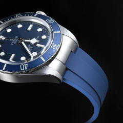 【Endlink+Tang Buckle】Rubber strap for Tudor 1958 steel casing 39mm