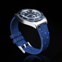 【Endlink+Tang Buckle】Rubber strap for Tudor 1958 steel casing 39mm