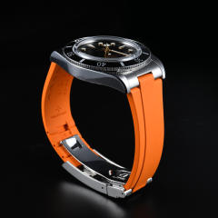 Rubber strap for Tudor Black Bay 54 37mm
