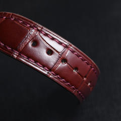 Alligator strap For Audemars Piguet Millenary ref.77301ST