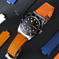 Rubber strap for Tudor Black Bay 54 37mm