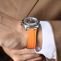 Rubber strap for Tudor Black Bay 54 37mm