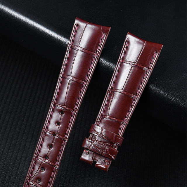 Alligator strap For Audemars Piguet Millenary ref.77301ST