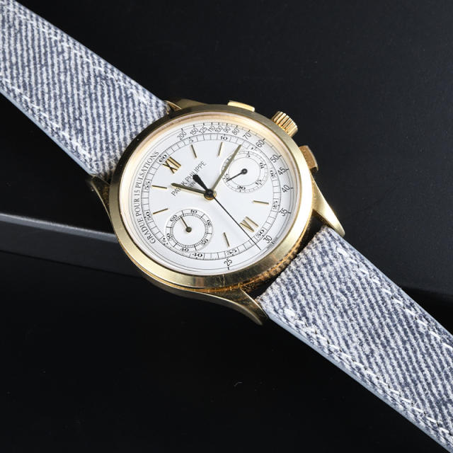 Vagenari Jeans Calfskin Leather Strap For Patek Philippe 19/20/21/22mm