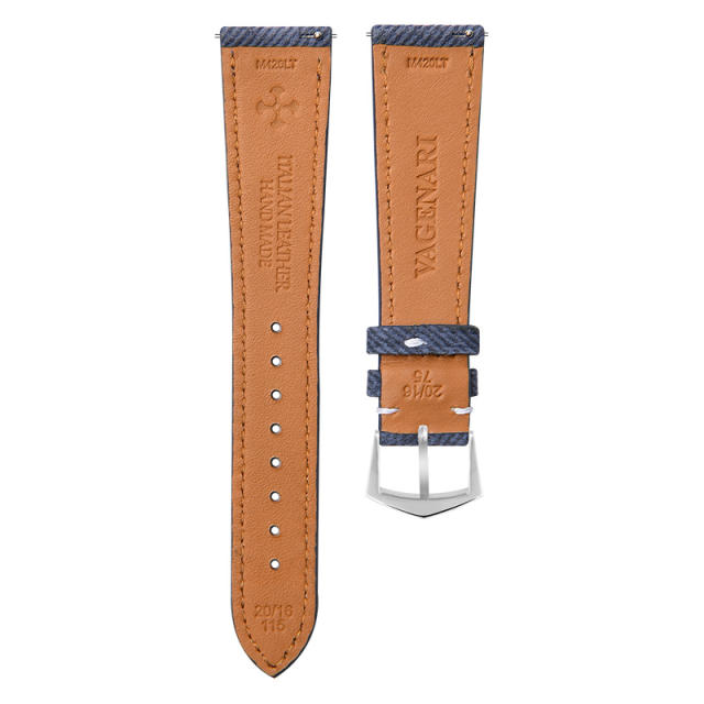 Vagenari Jeans Calfskin Leather Strap For Patek Philippe 19/20/21/22mm