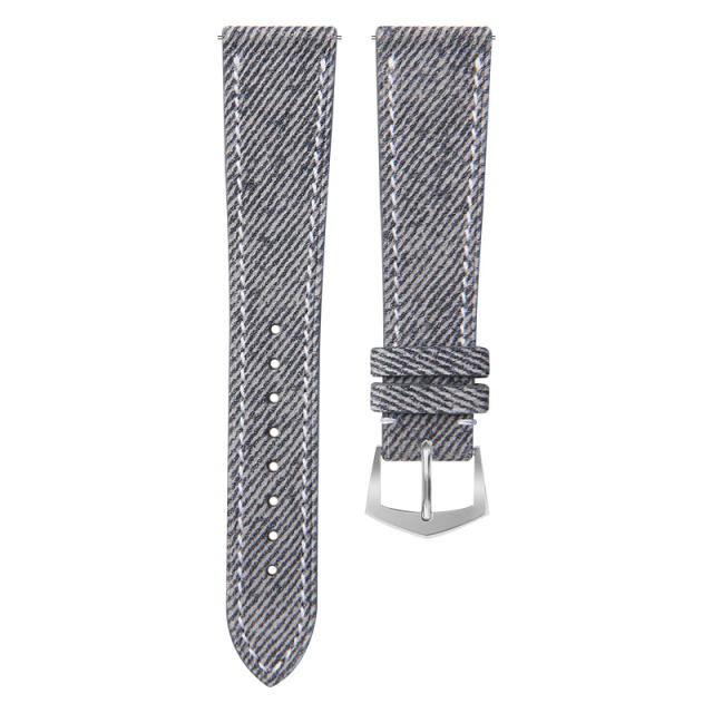 Vagenari Jeans Calfskin Leather Strap For Patek Philippe 19/20/21/22mm