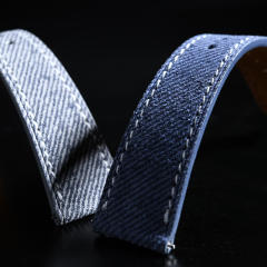 Vagenari Jeans Calfskin Leather Strap For Patek Philippe 19/20/21/22mm
