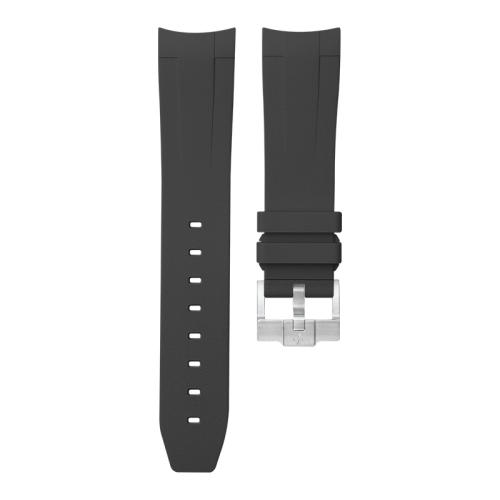 Rubber Strap For Omega Planet Ocean 600m cal.9900 45.5mm