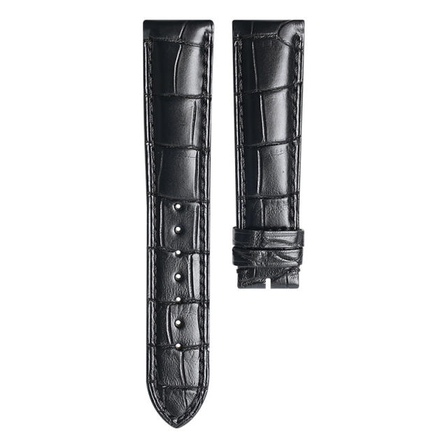 Alligator strap For Glashutte 2-39-47-04-02-04
