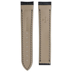 Alligator strap For Omega De Ville 41mm Hour Vision