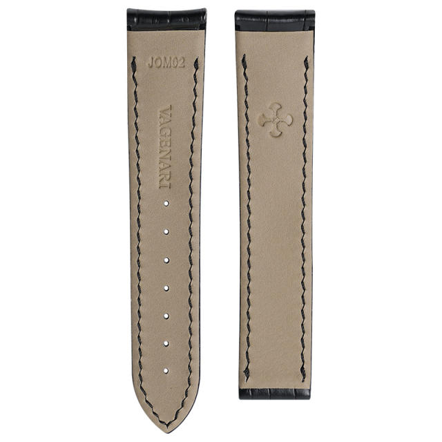 Alligator strap For Omega De Ville 41mm Hour Vision