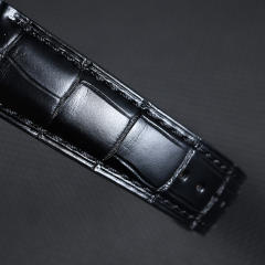 Alligator strap For Glashutte 2-39-47-04-02-04