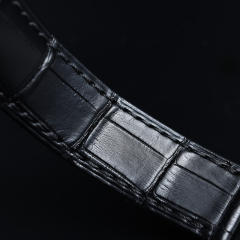 Alligator strap For Omega De Ville 41mm Hour Vision