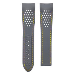 Rubber strap for Omega Speedmaster Dark Side of the Moon Apollo 8 'Little Rocket' Edition (Second Generation)