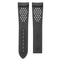 Rubber strap for Omega Speedmaster Dark Side of the Moon Apollo 8 'Little Rocket' Edition (Second Generation)