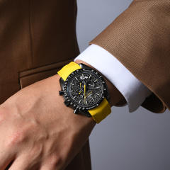 Rubber strap for Omega Speedmaster Dark Side of the Moon Apollo 8 'Little Rocket' Edition (Second Generation)