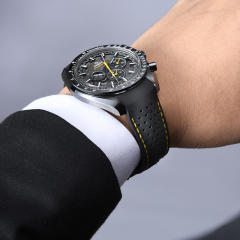 Rubber strap for Omega Speedmaster Dark Side of the Moon Apollo 8 'Little Rocket' Edition (Second Generation)