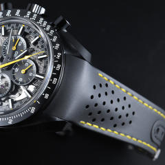 Rubber strap for Omega Speedmaster Dark Side of the Moon Apollo 8 'Little Rocket' Edition (Second Generation)