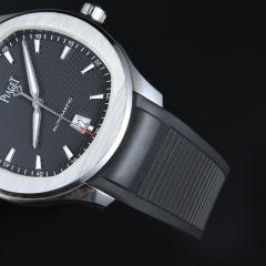 Rubber strap For Piaget Polo Field Automatic 42mm