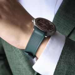 Rubber strap For Piaget Polo Field Automatic 42mm