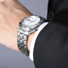 Stainless Steel Band For Omega Seamaster 300 (Calendar at 6 clock)