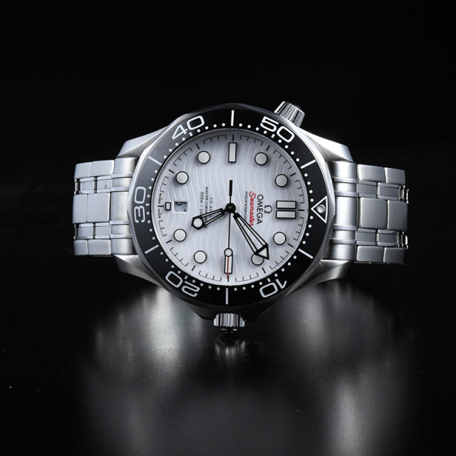 Stainless Steel Band For Omega Seamaster 300 (Calendar at 6 clock)