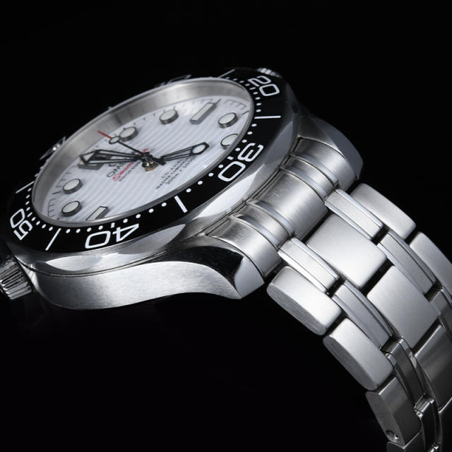 Stainless Steel Band For Omega Seamaster 300 (Calendar at 6 clock)