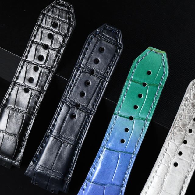 Alligator strap For Bigbang Spirit 641 647 42mm (Non-One button Disassembly)