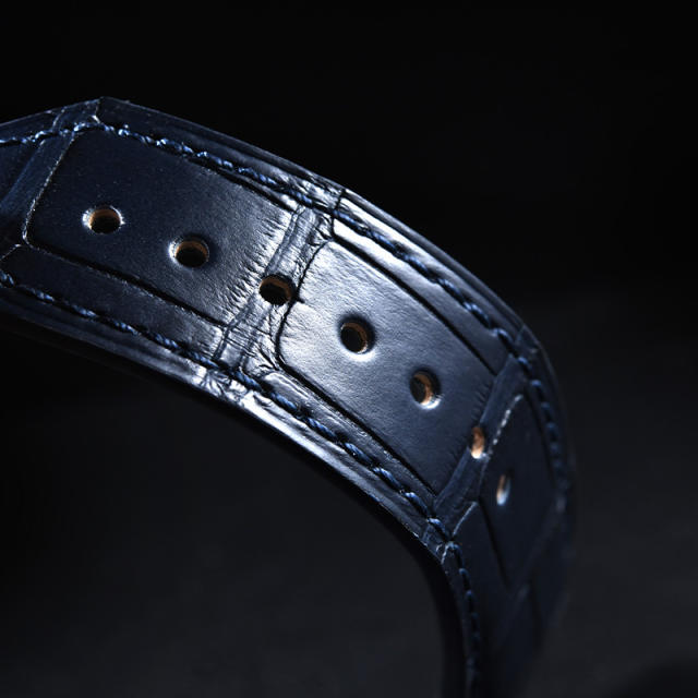 Alligator strap For Bigbang Spirit 641 647 42mm (Non-One button Disassembly)