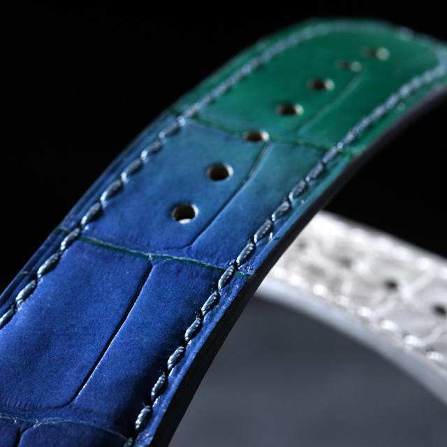 Alligator strap For Bigbang Spirit 641 647 42mm (Non-One button Disassembly)