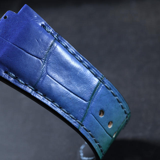 Alligator strap For Bigbang Spirit 641 647 42mm (Non-One button Disassembly)