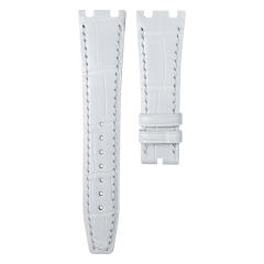Alligator strap for AP Royal Oak Quartz 67651ST 33mm Ladies