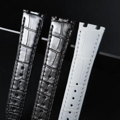 Alligator strap for AP 33mm 77321 Leather strap models