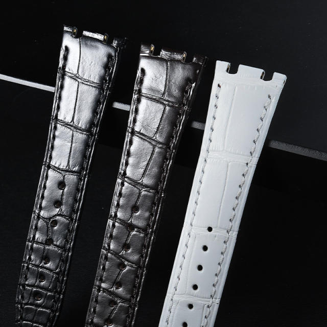 Alligator strap for AP 33mm 77321 Leather strap models