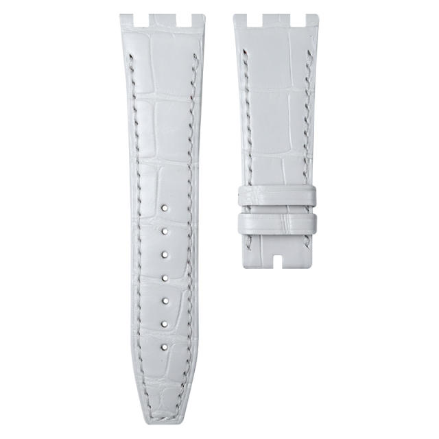 Alligator strap for AP Royal Oak Offshore 26231 26048 37mm Folding Clasp