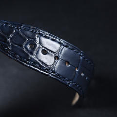 Alligator strap for AP Royal Oak Offshore 26231 26048 37mm Folding Clasp