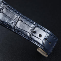 Alligator strap for AP Royal Oak Offshore 26231 26048 37mm Folding Clasp