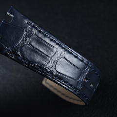 Alligator strap for AP Royal Oak Offshore 26231 26048 37mm Folding Clasp