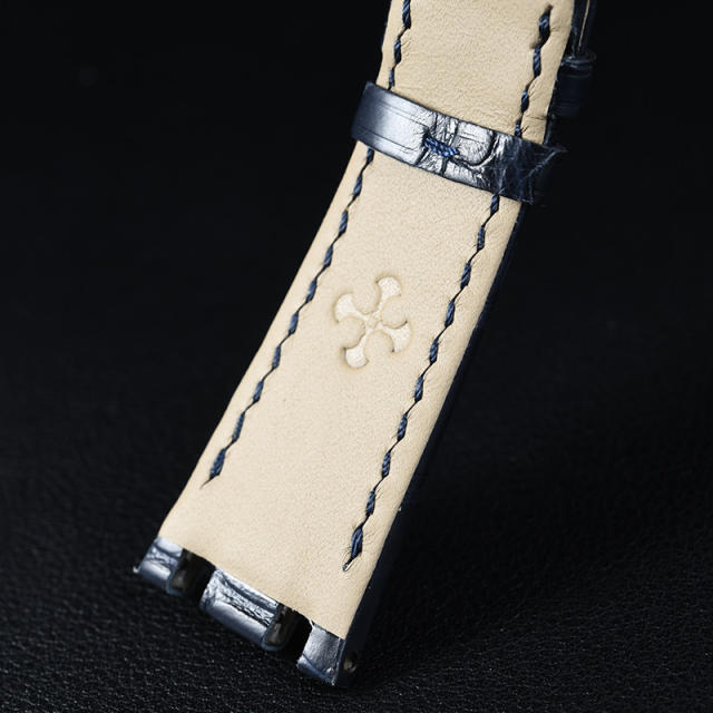 Alligator strap for AP Royal Oak Offshore 26231 26048 37mm Folding Clasp