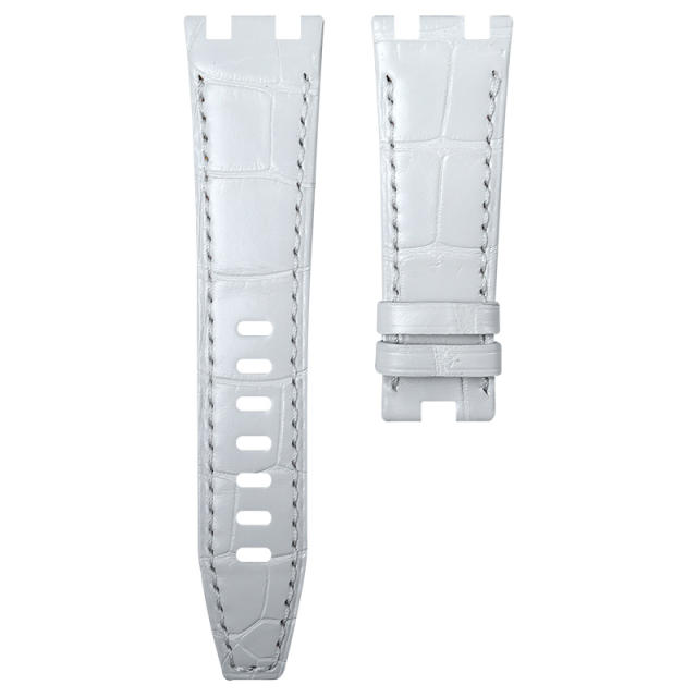Alligator strap for AP Royal Oak Offshore 37mm 26048 Tang Buckle Models