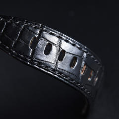 Alligator strap for AP Royal Oak Offshore 37mm 26048 Tang Buckle Models