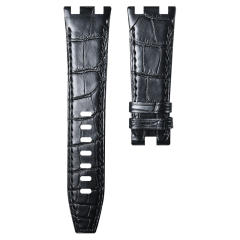 Alligator strap for AP Royal Oak Offshore 37mm 26048 Tang Buckle Models
